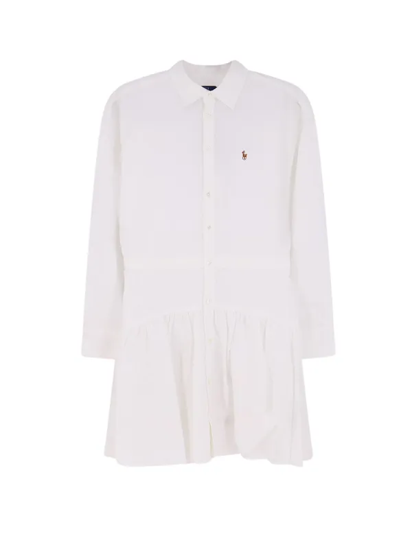 Cotton Shirt Dress made by Polo by Ralph Lauren