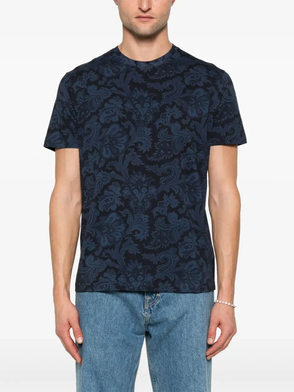 T-Shirt With Paisley Print sold by Wanan Luxury product image thumbnail 2