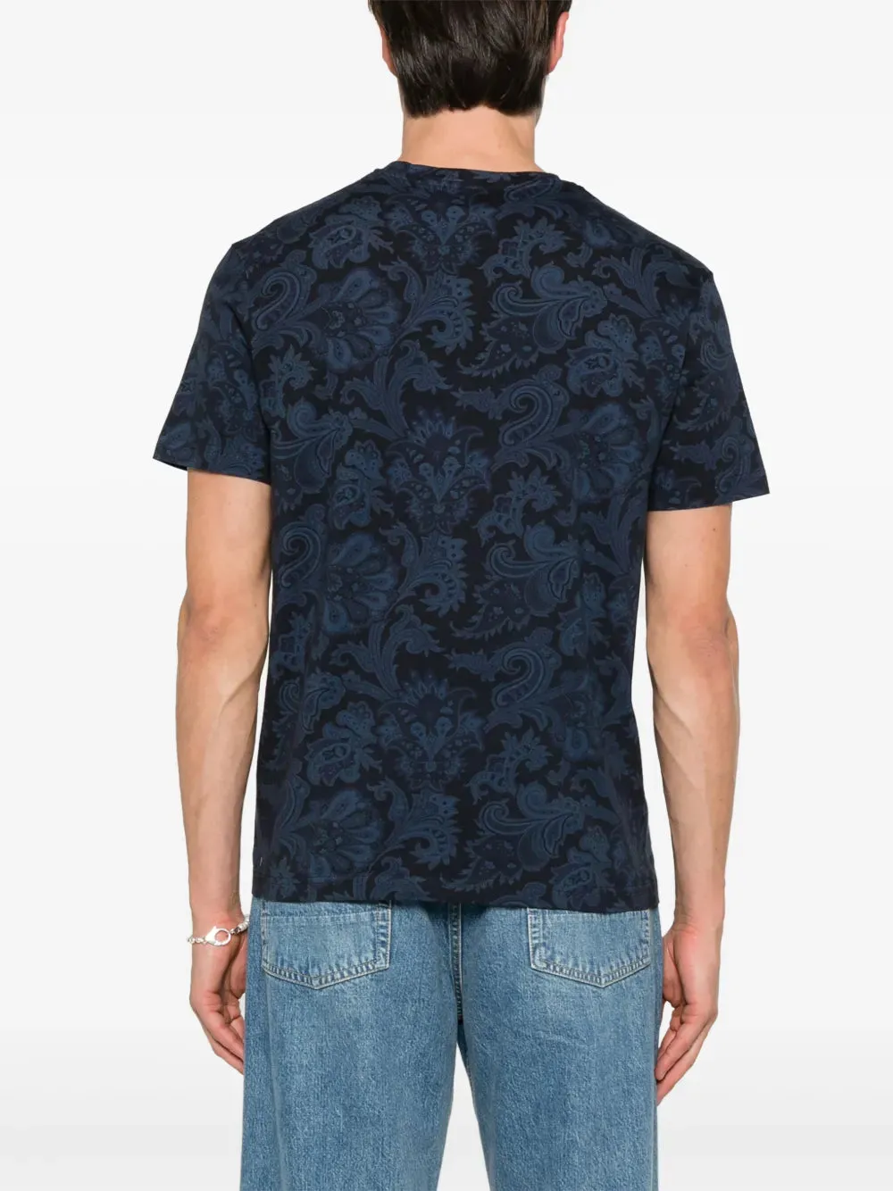 T-Shirt With Paisley Print sold by Wanan Luxury product image thumbnail 4