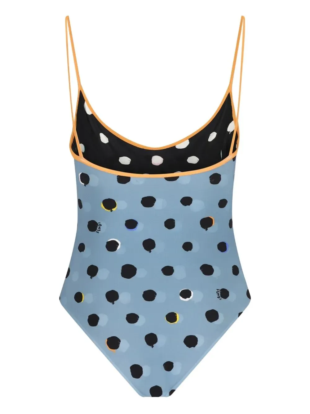 Falena Dots-Print One-Piece Swimsuit sold by Wanan Luxury product image thumbnail 2