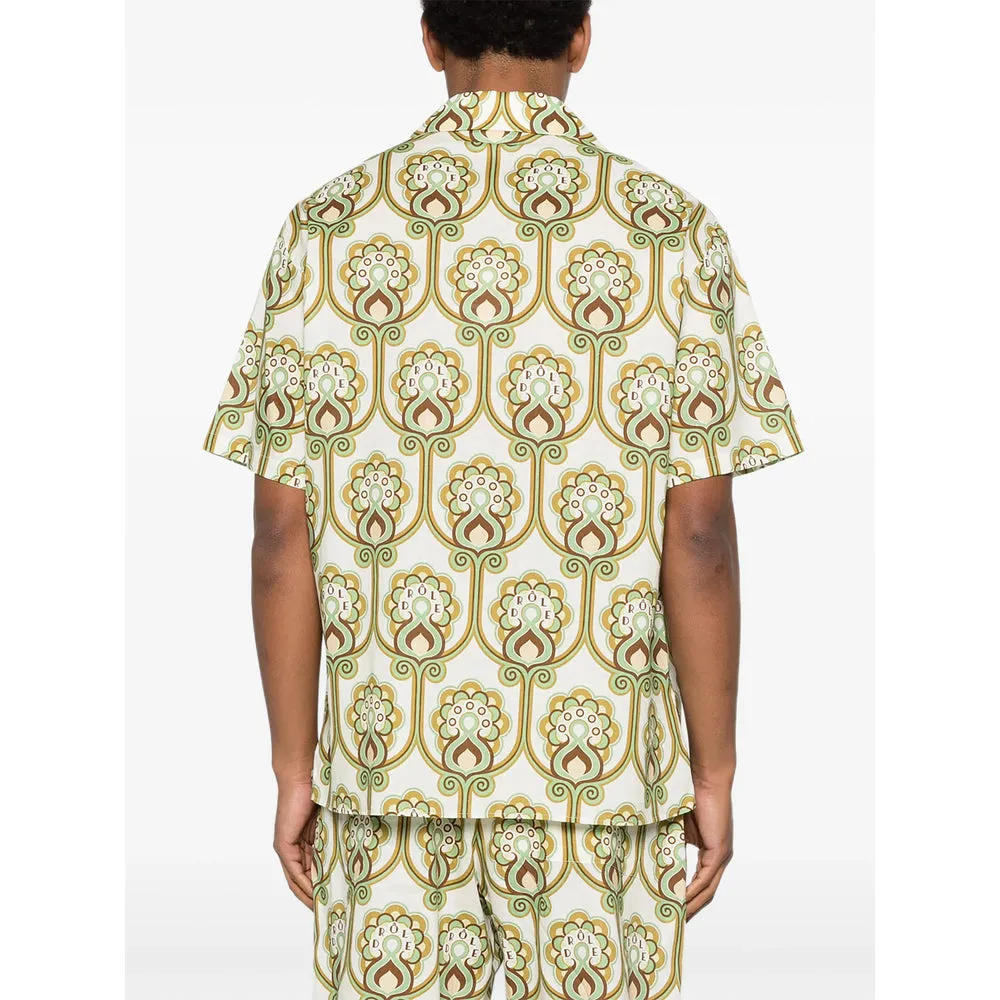 Shirts Green, Brown sold by Wanan Luxury product image thumbnail 3