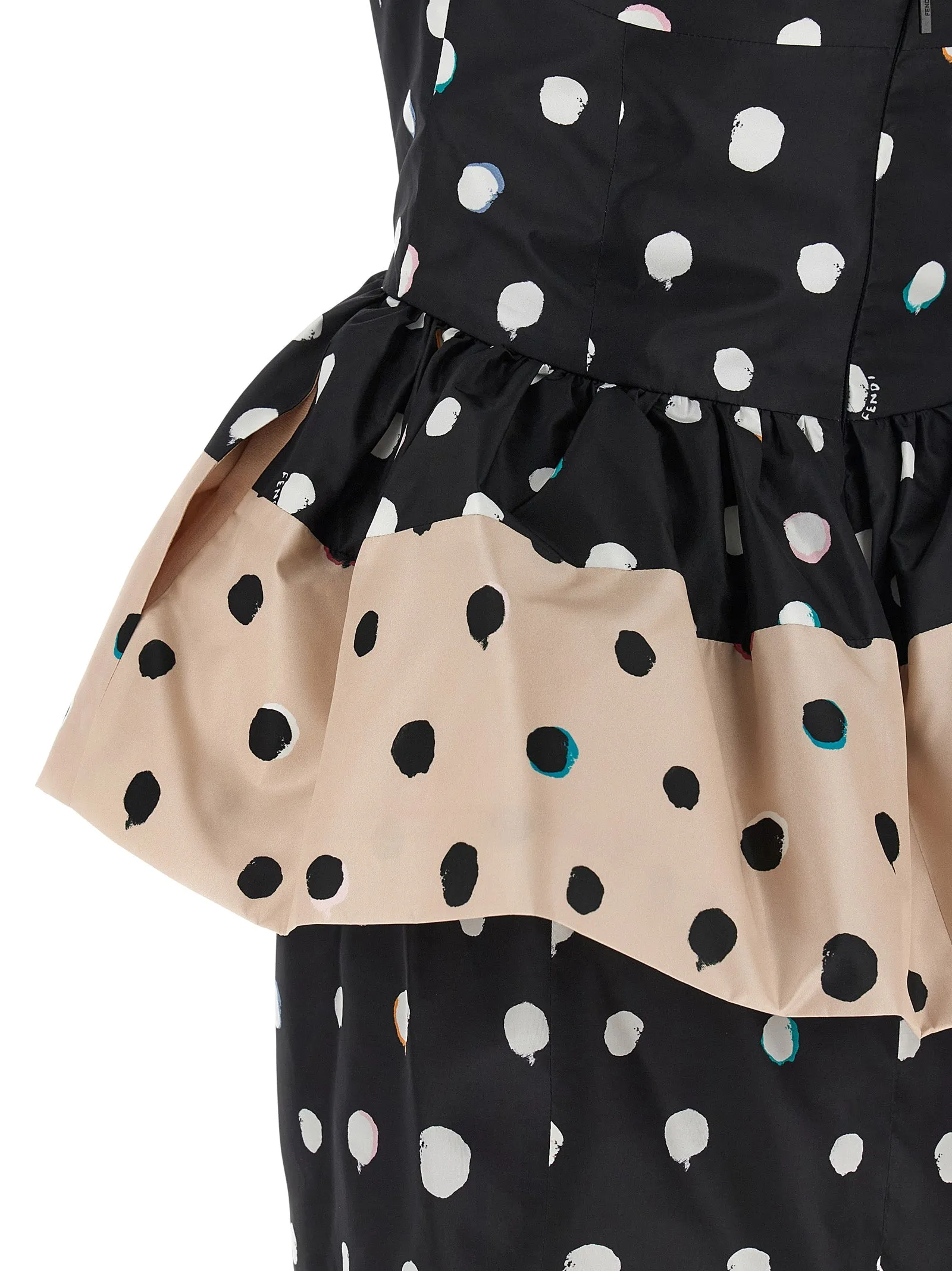 Falena Dots Dresses Black sold by Wanan Luxury product image thumbnail 4