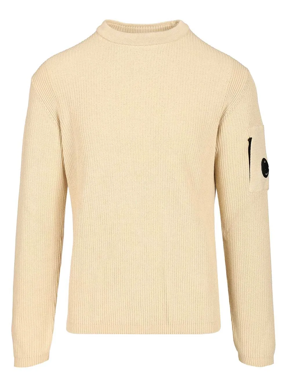Cotton Ribbed Sweater Sweatshirts Beige sold by Wanan Luxury