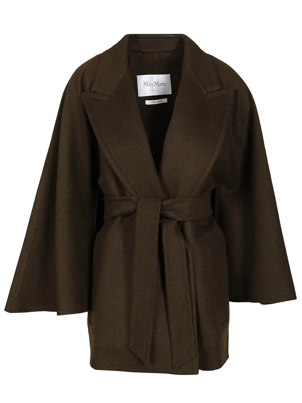 Short Robe Coat Coats Grey sold by Wanan Luxury