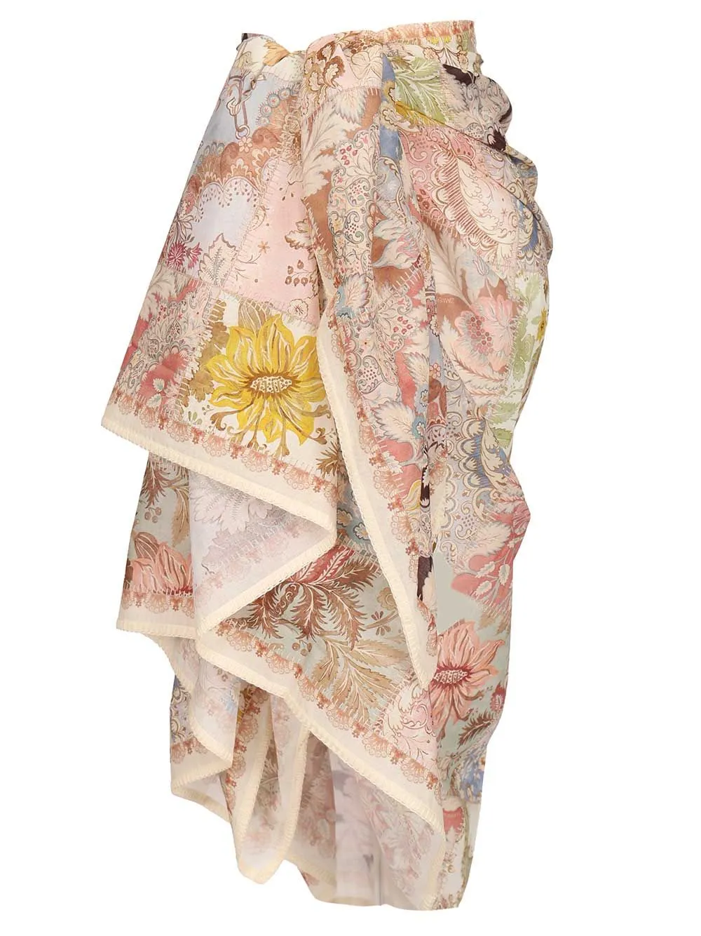Cotton Pareo Skirts Multicolor sold by Wanan Luxury product image thumbnail 4