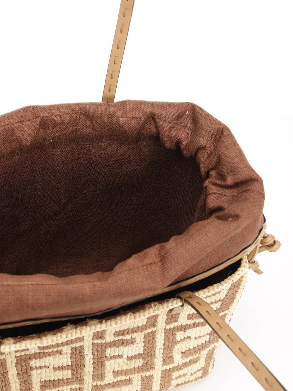 Roll Small Handbags Beige sold by Wanan Luxury product image thumbnail 4