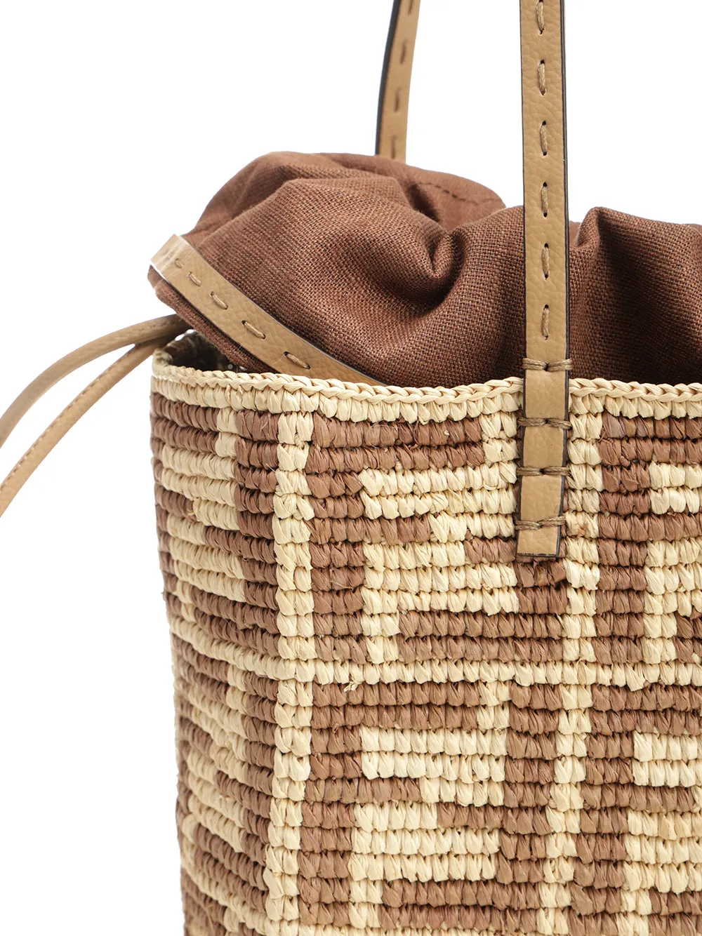 Roll Small Handbags Beige sold by Wanan Luxury product image thumbnail 5