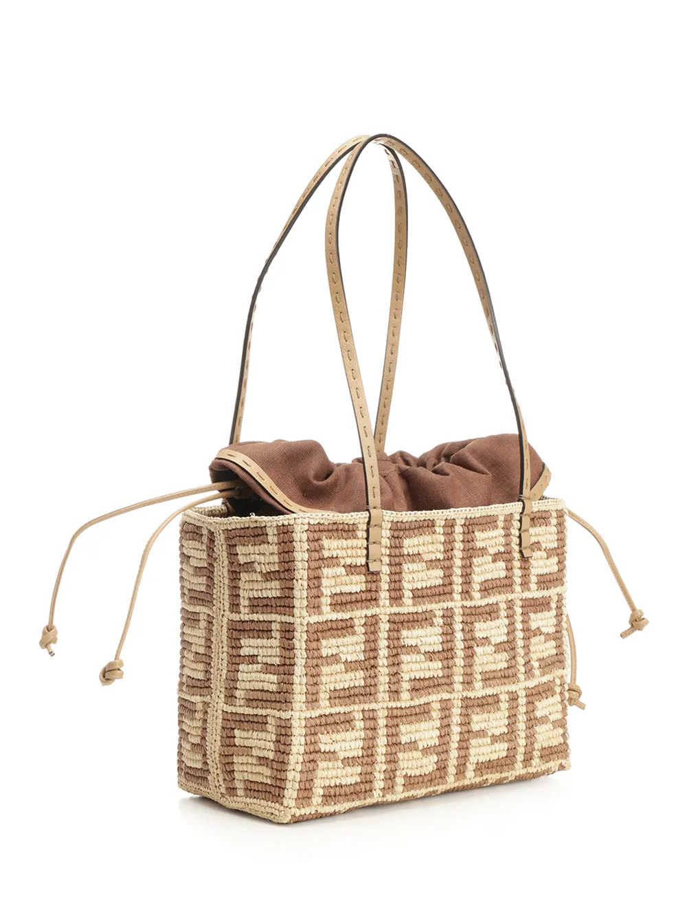 Roll Small Handbags Beige sold by Wanan Luxury product image thumbnail 2