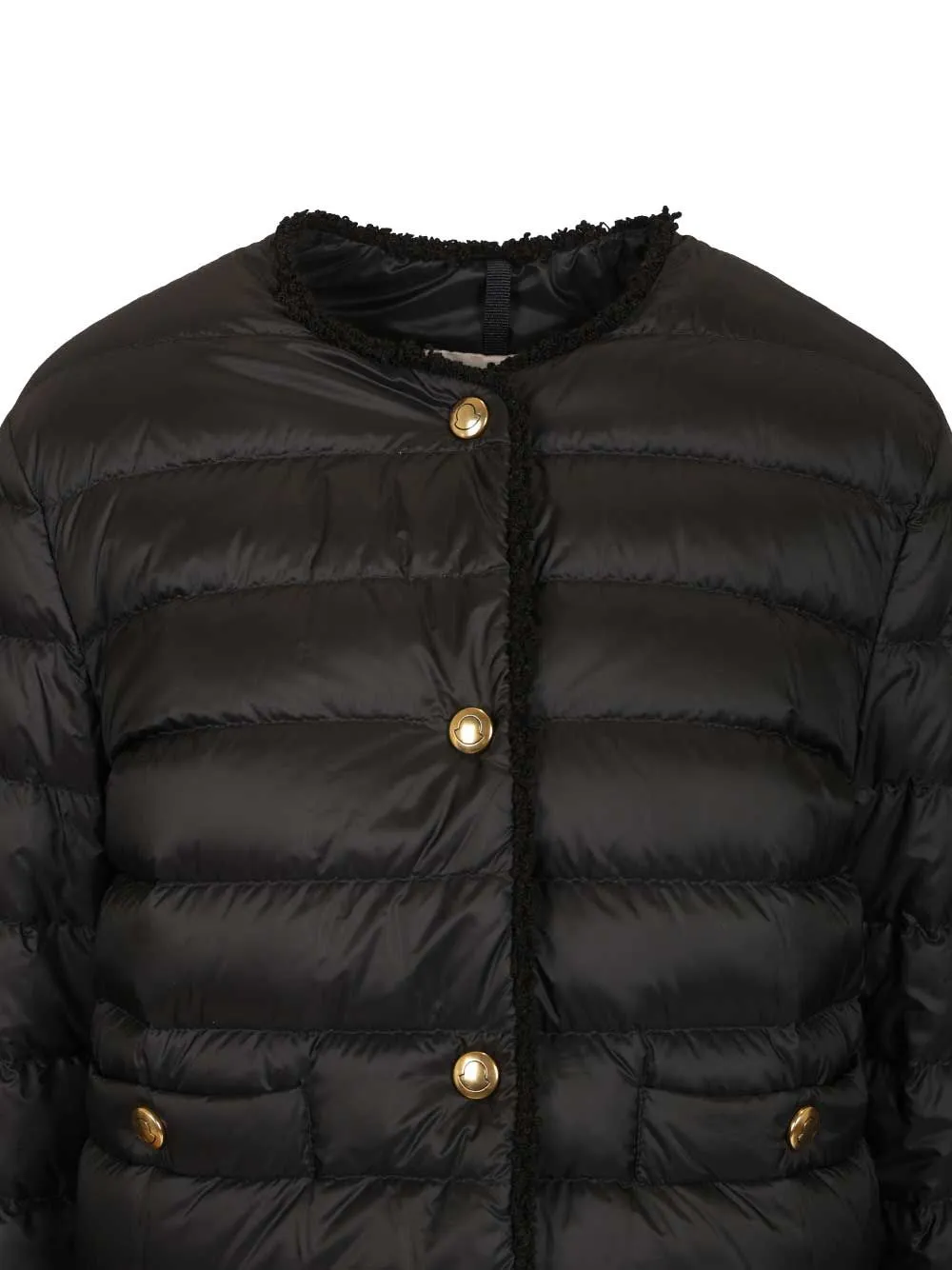 Fleurs Short Down Jacket Coats Black sold by Wanan Luxury product image thumbnail 4
