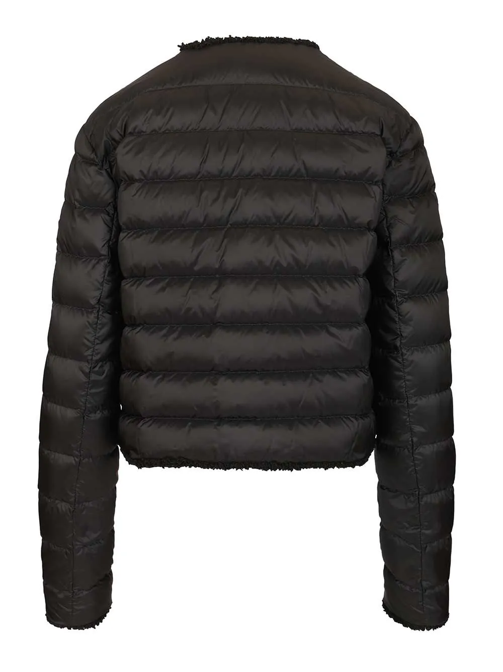 Fleurs Short Down Jacket Coats Black sold by Wanan Luxury product image thumbnail 2