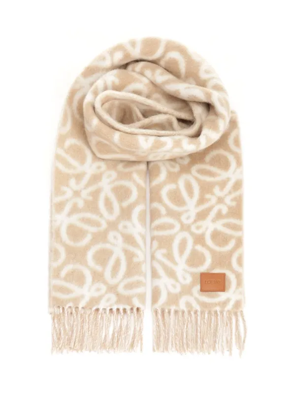 Scarf Scarves And Foulards Beige sold by Wanan Luxury