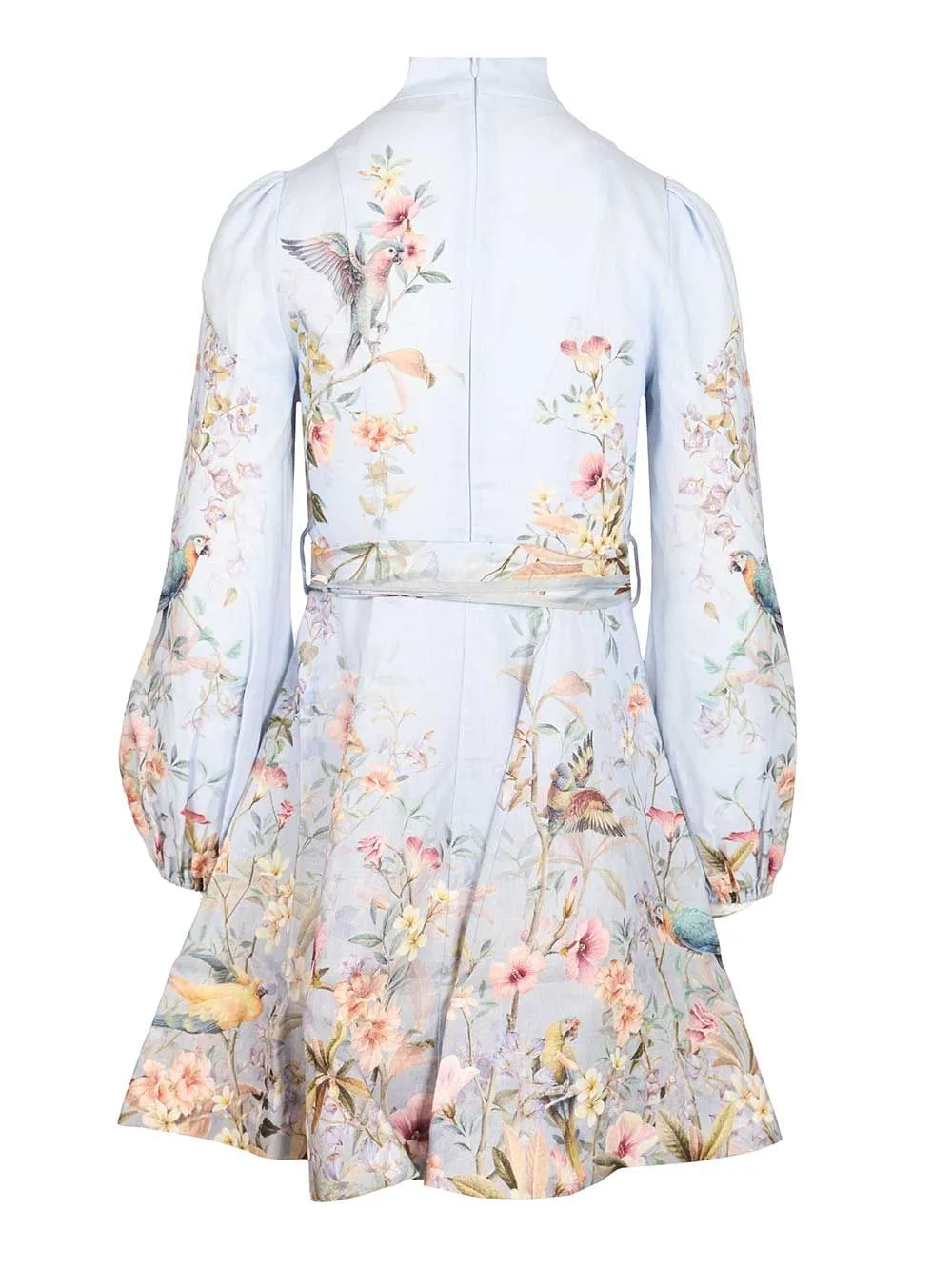 Rebellion Button Mini Dress Dresses Blue sold by Wanan Luxury product image thumbnail 2