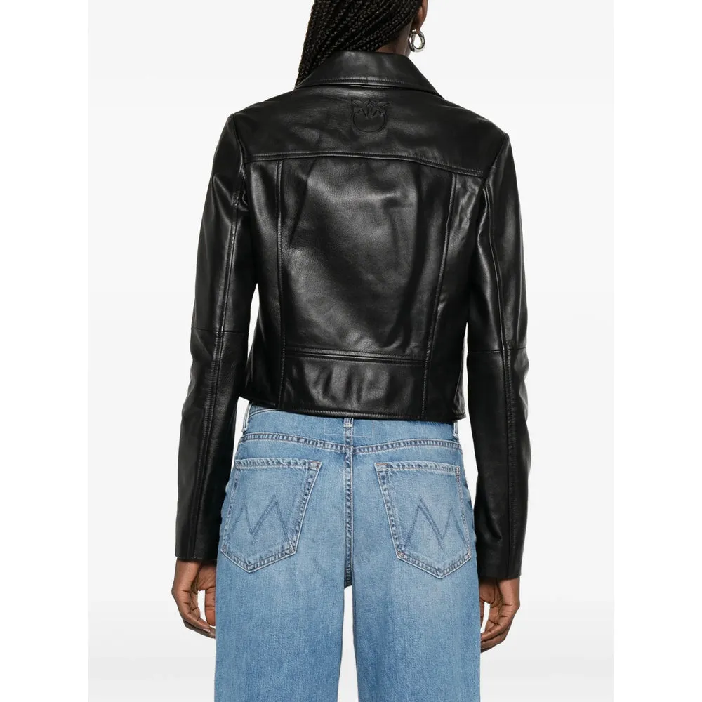 Leather Outerwears Black sold by Wanan Luxury product image thumbnail 2