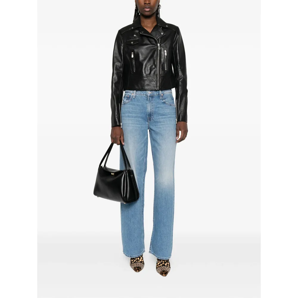 Leather Outerwears Black sold by Wanan Luxury product image thumbnail 3