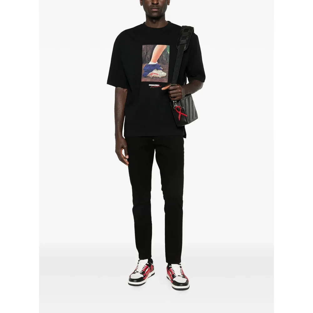T Shirts Black sold by Wanan Luxury product image thumbnail 5