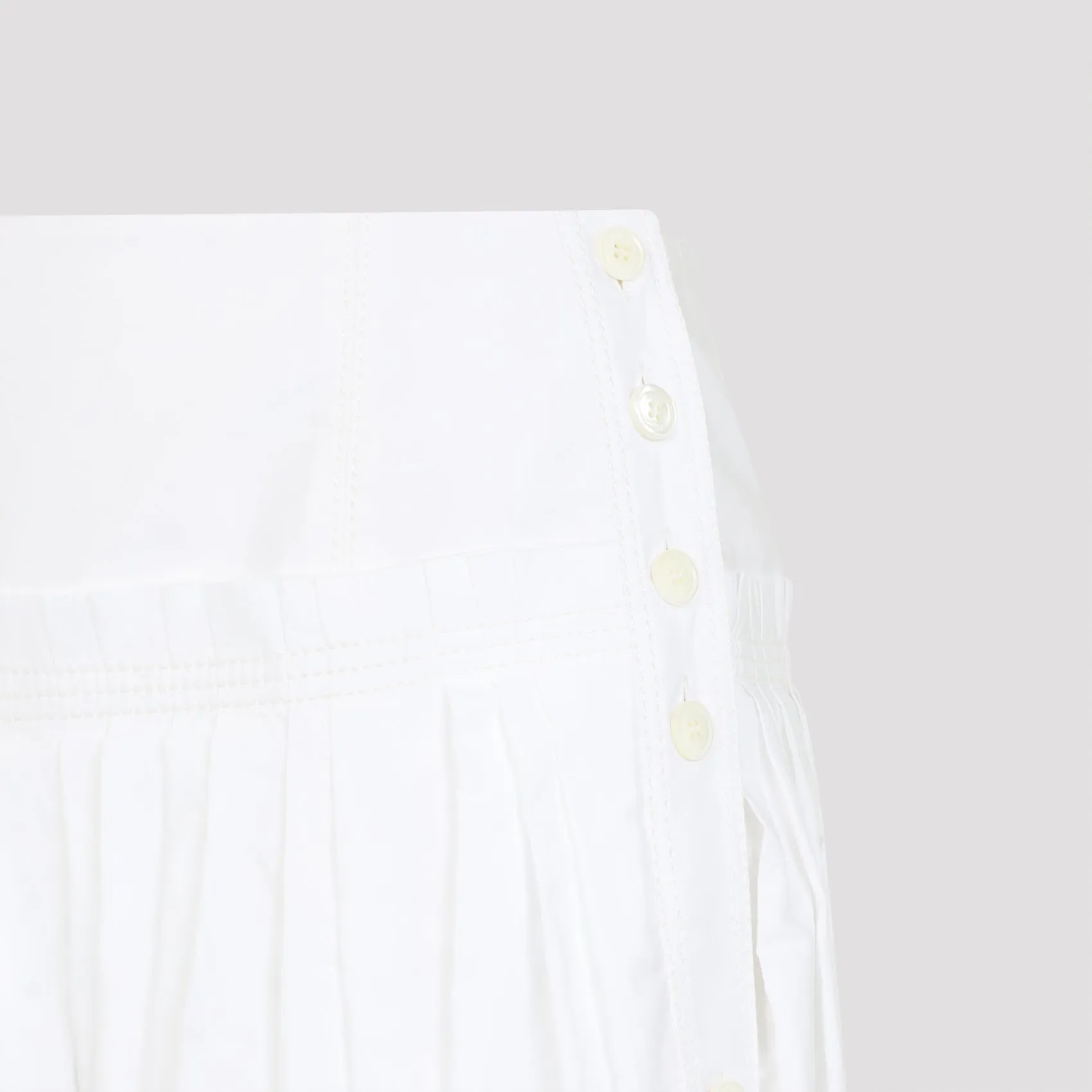 Midi Skirts White sold by Wanan Luxury product image thumbnail 4