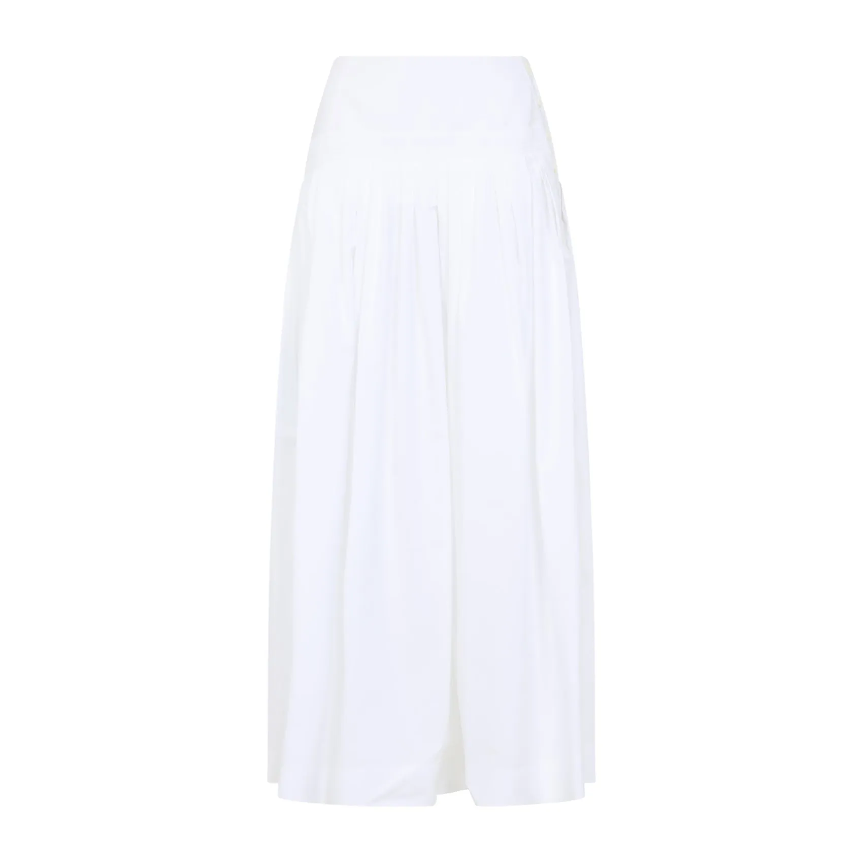Midi Skirts White sold by Wanan Luxury