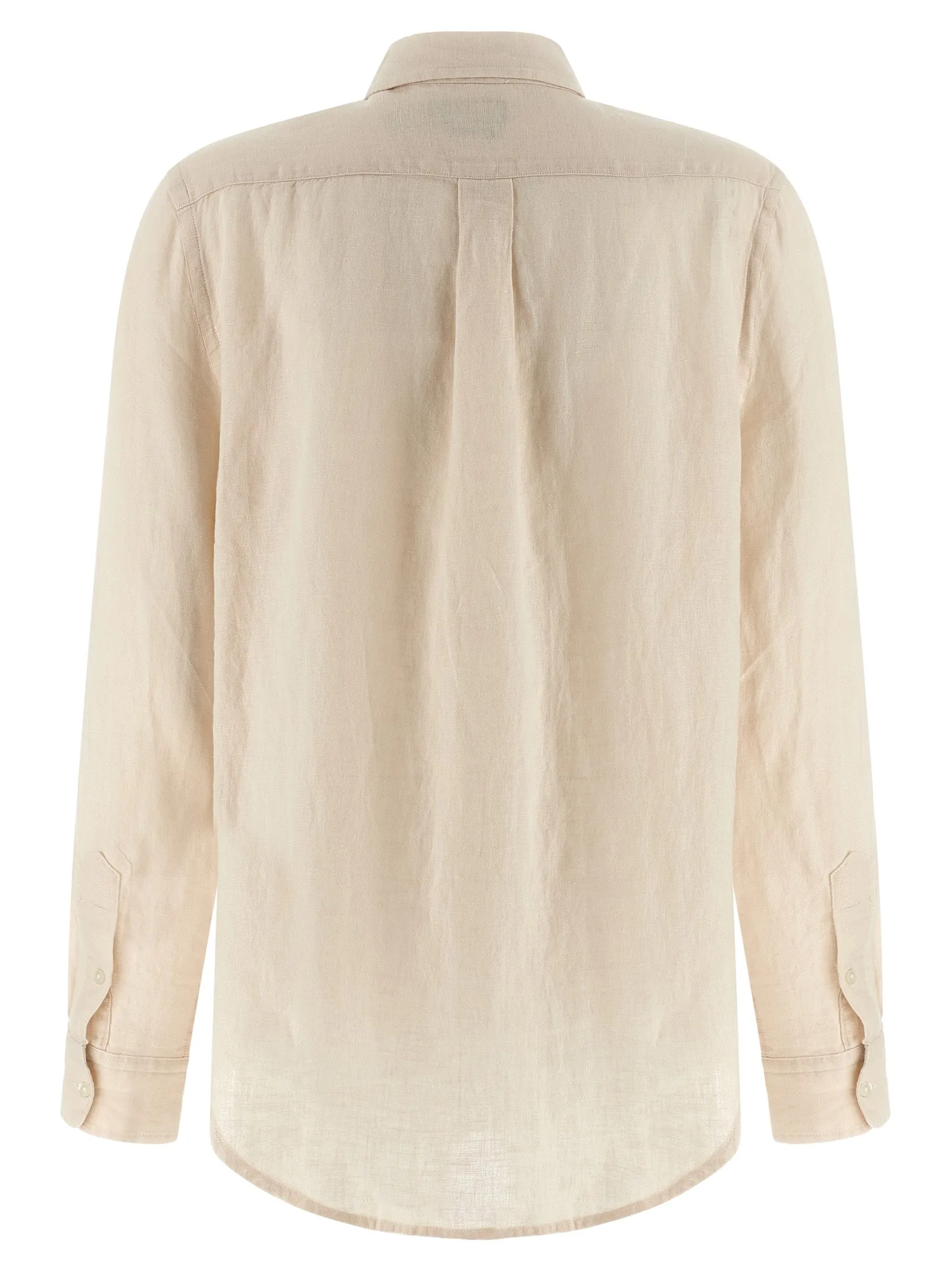 Linen Shirt Shirt And Blouse Beige sold by Wanan Luxury product image thumbnail 2