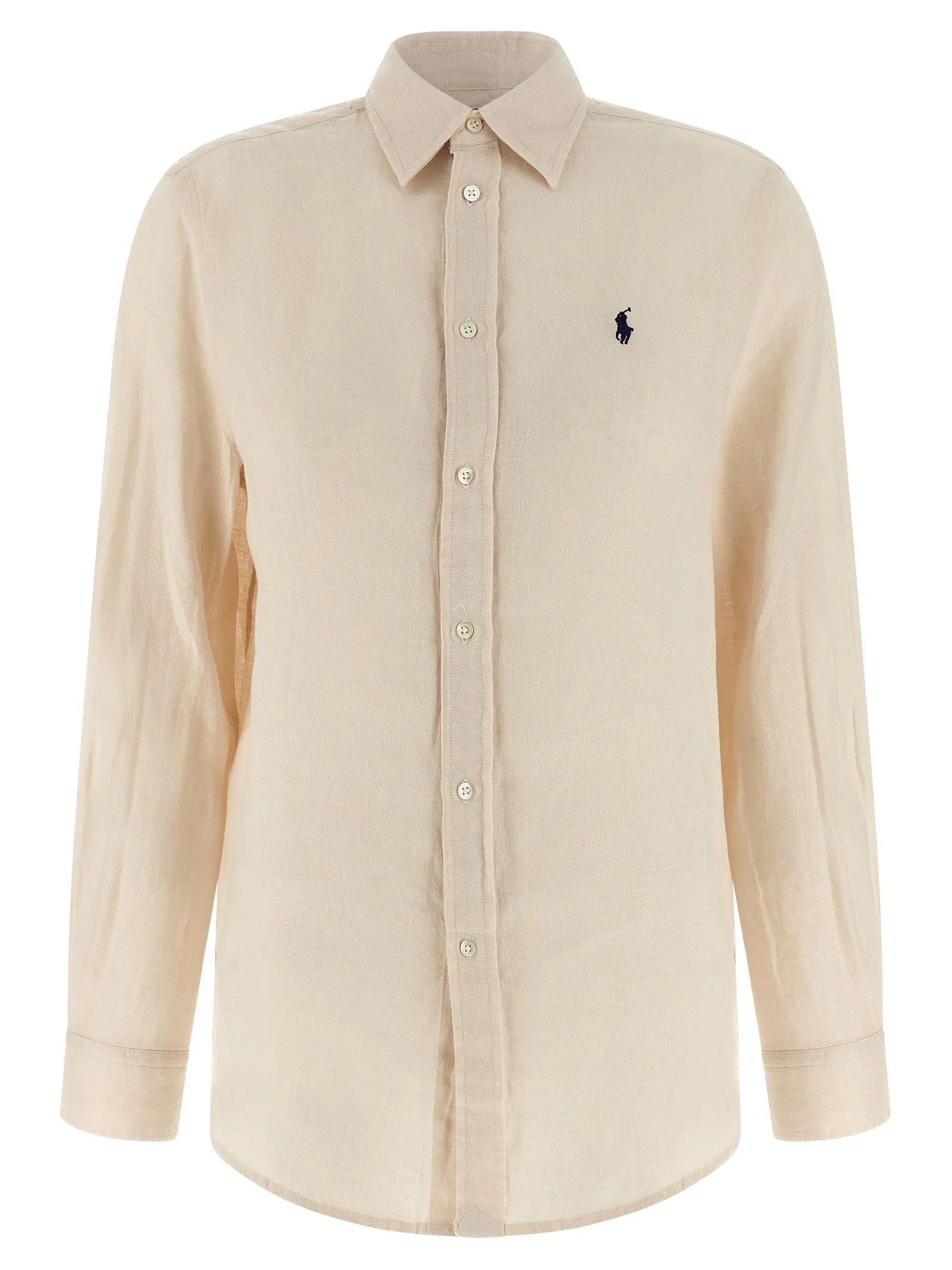 Linen Shirt Shirt And Blouse Beige sold by Wanan Luxury
