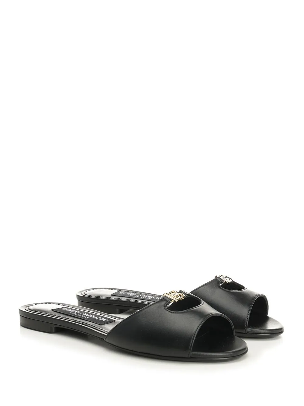 Leather Slides Sandals Black sold by Wanan Luxury product image thumbnail 2