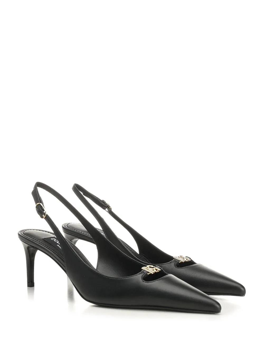 Lollo Slingback In Nappa Pumps Black sold by Wanan Luxury product image thumbnail 2