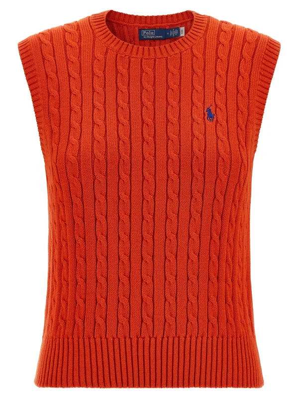 Cotton Braided Vest Gilet Red sold by Wanan Luxury