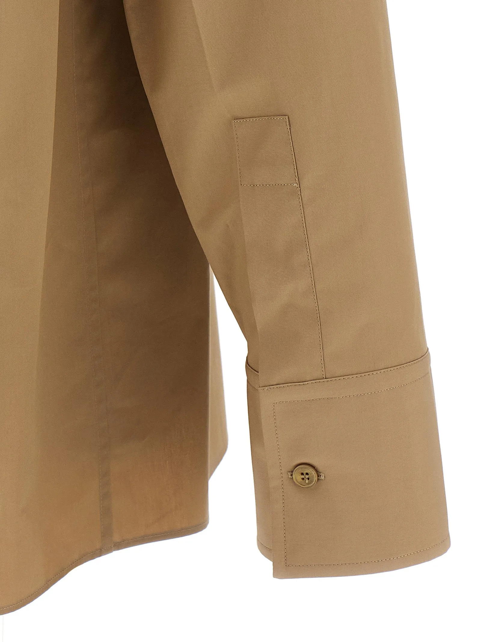 Embossed Logo Shirt Shirt And Blouse Beige sold by Wanan Luxury product image thumbnail 4