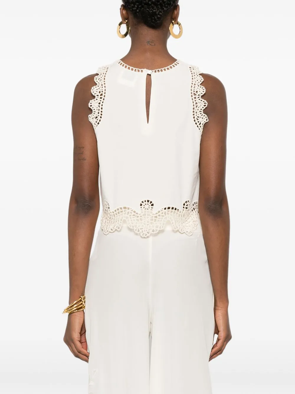 Embroidered Cotton Top sold by Wanan Luxury product image thumbnail 2