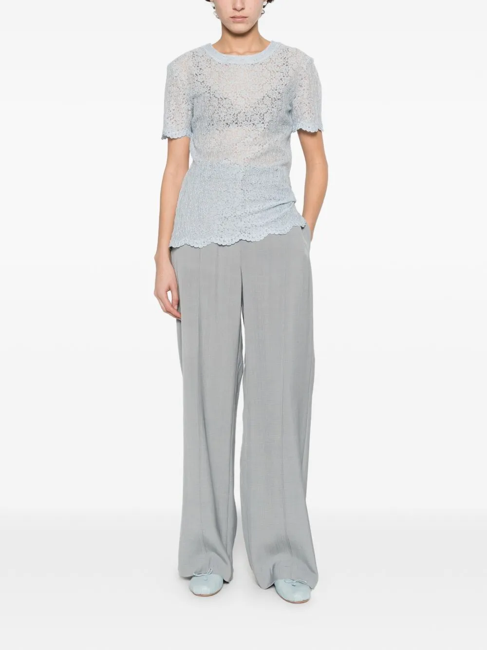 T-Shirts And Polos Blue And Green sold by Wanan Luxury product image thumbnail 3