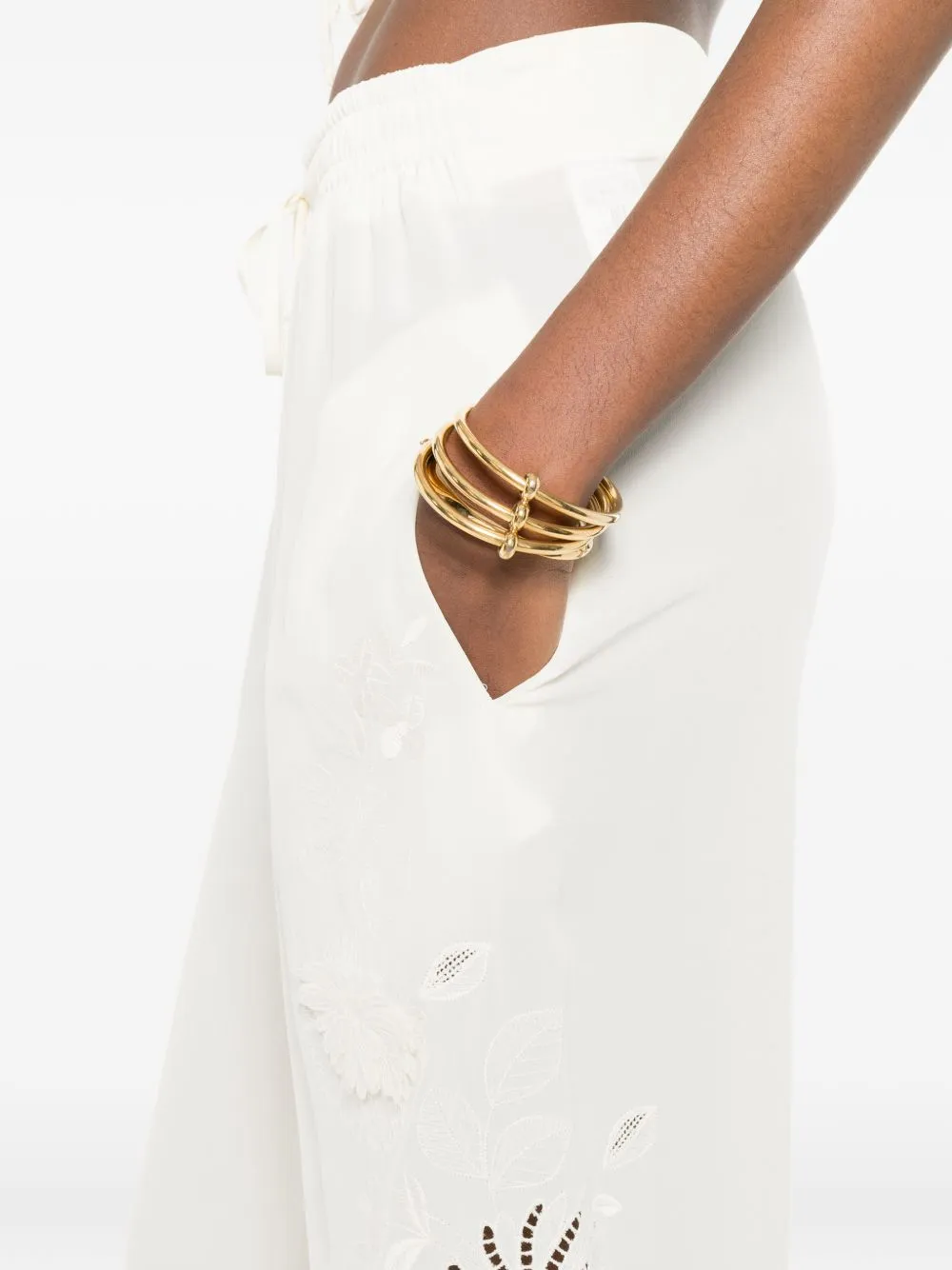 Silk Pajama Trousers sold by Wanan Luxury product image thumbnail 4