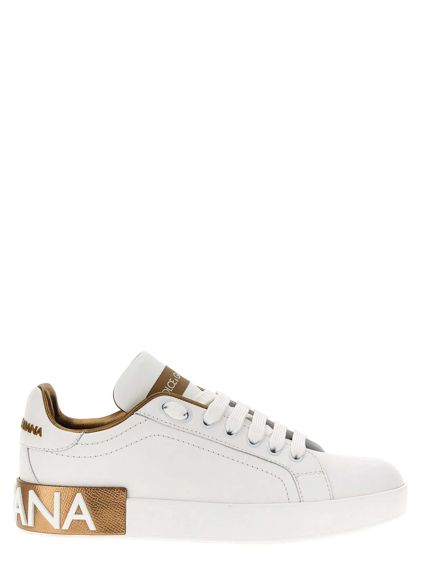 Portofino Sneakers Gold sold by Wanan Luxury