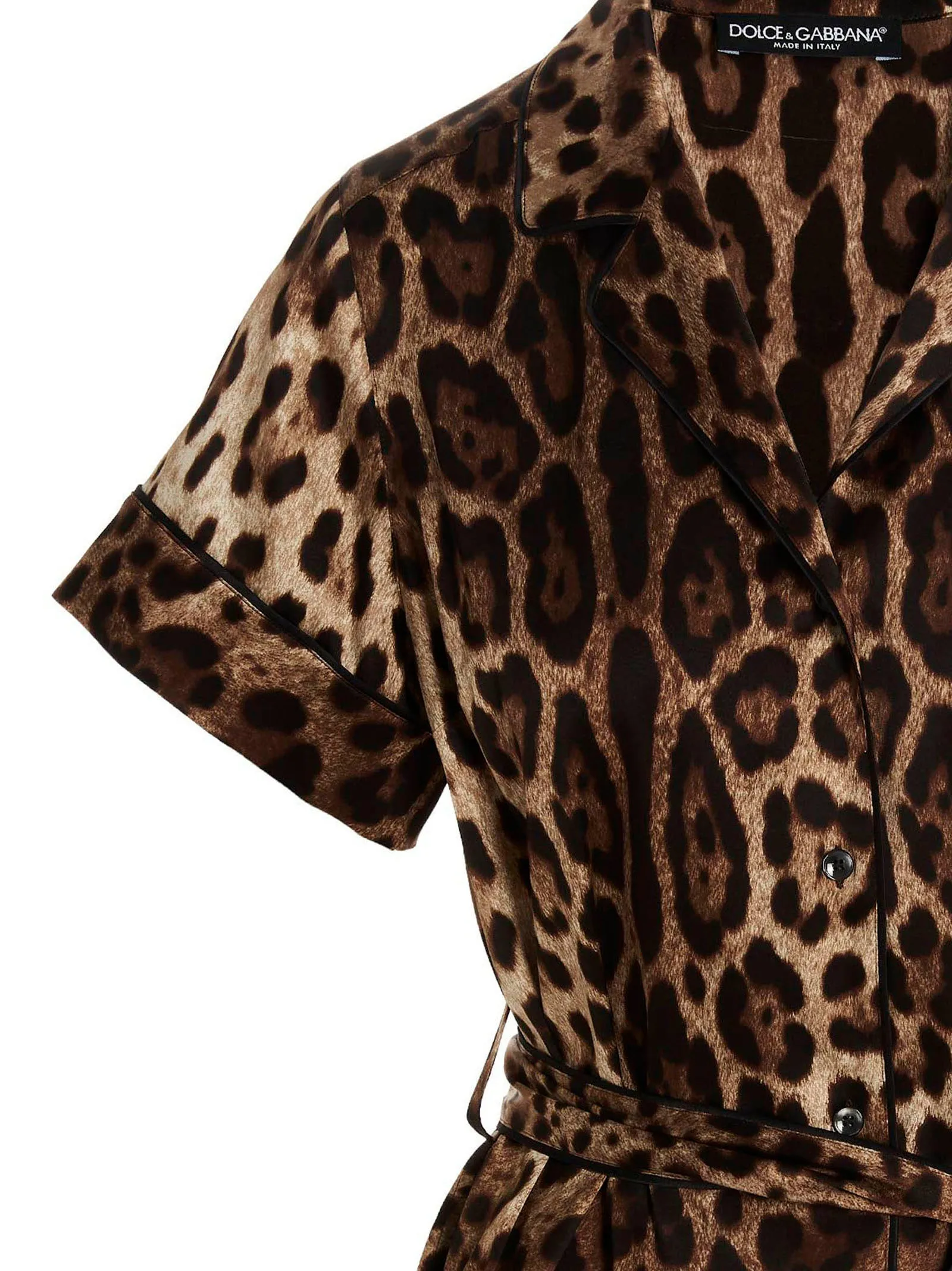 Leopard Shirt Shirt And Blouse Brown sold by Wanan Luxury product image thumbnail 3