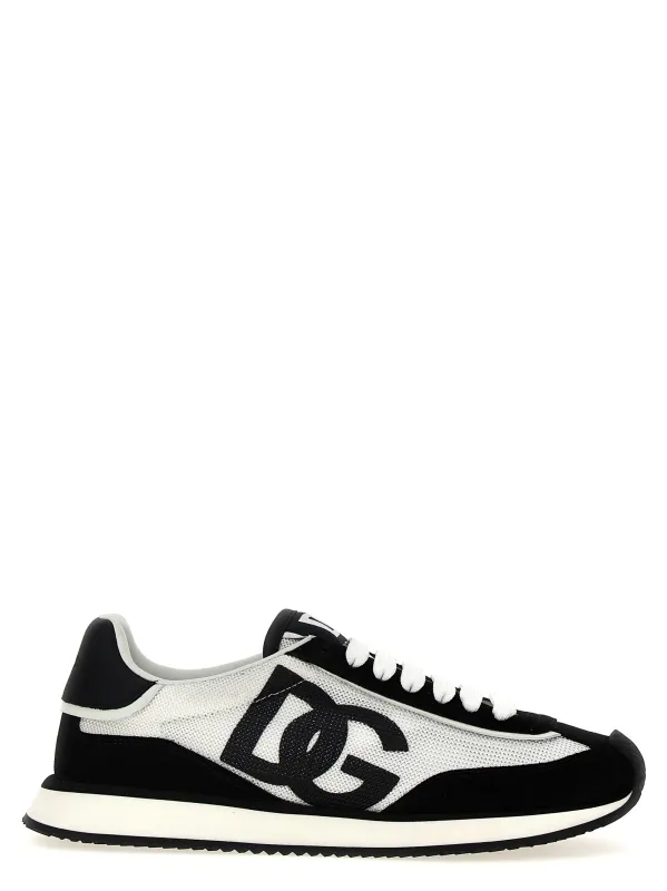 Dg Cushion Sneakers White/Black made by Dolce & Gabanna