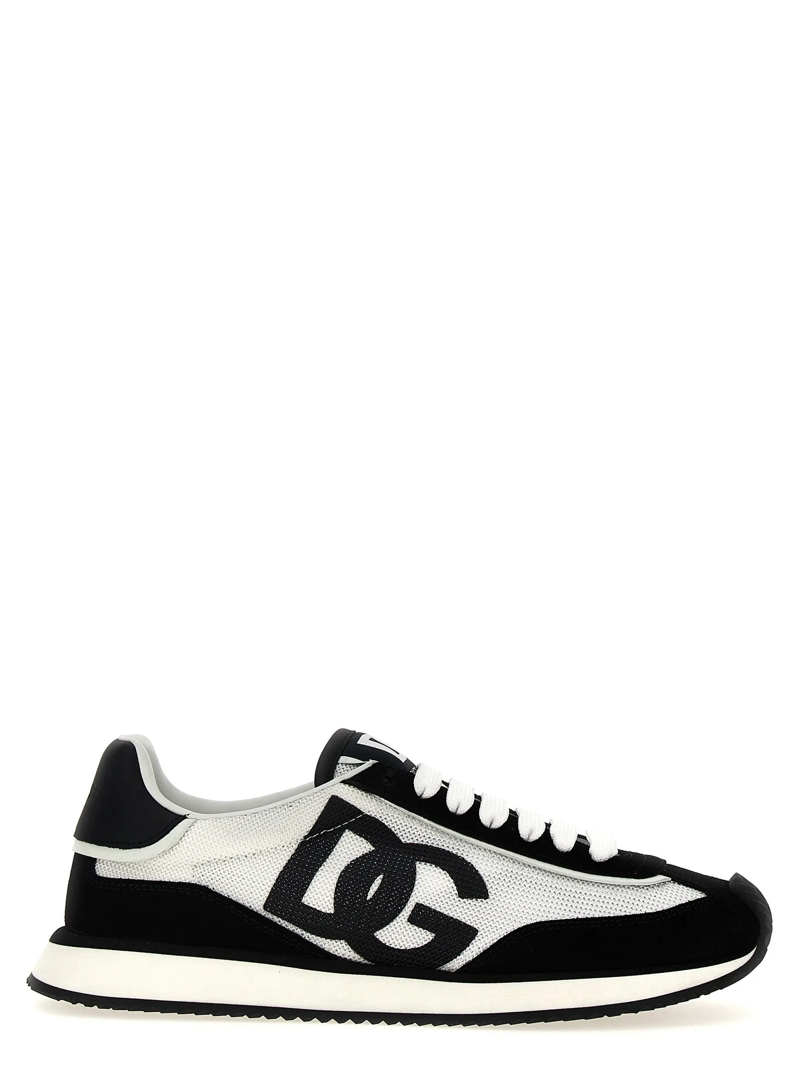 Dg Cushion Sneakers White/Black sold by Wanan Luxury