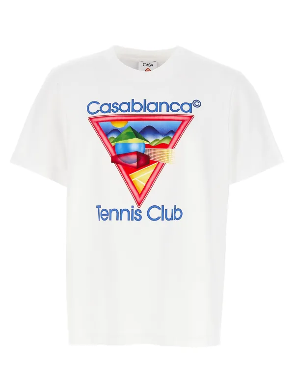 Tennis Club Icon T-Shirt Multicolor sold by Wanan Luxury