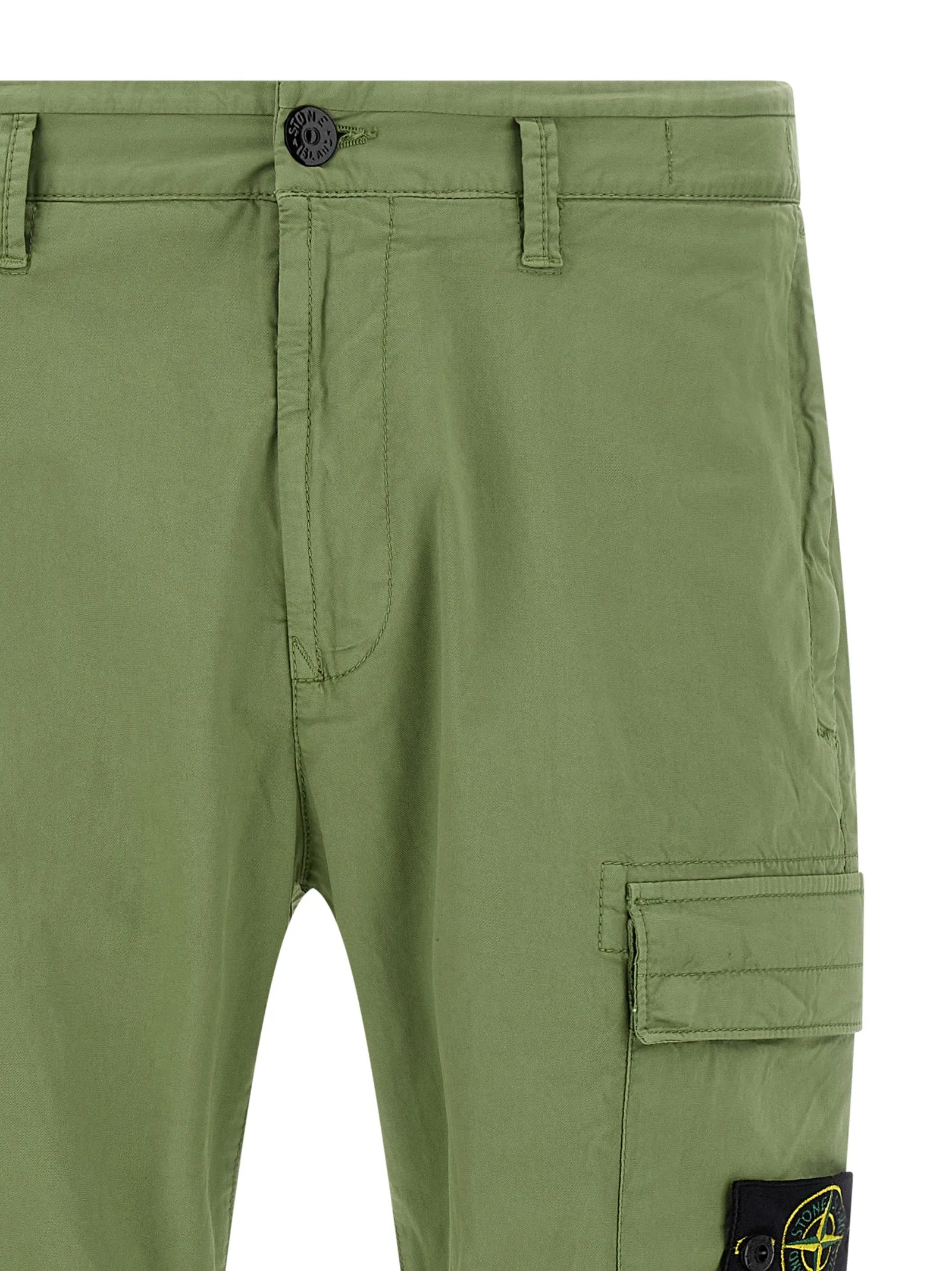 Logo Badge Cargo Pants Green sold by Wanan Luxury product image thumbnail 3