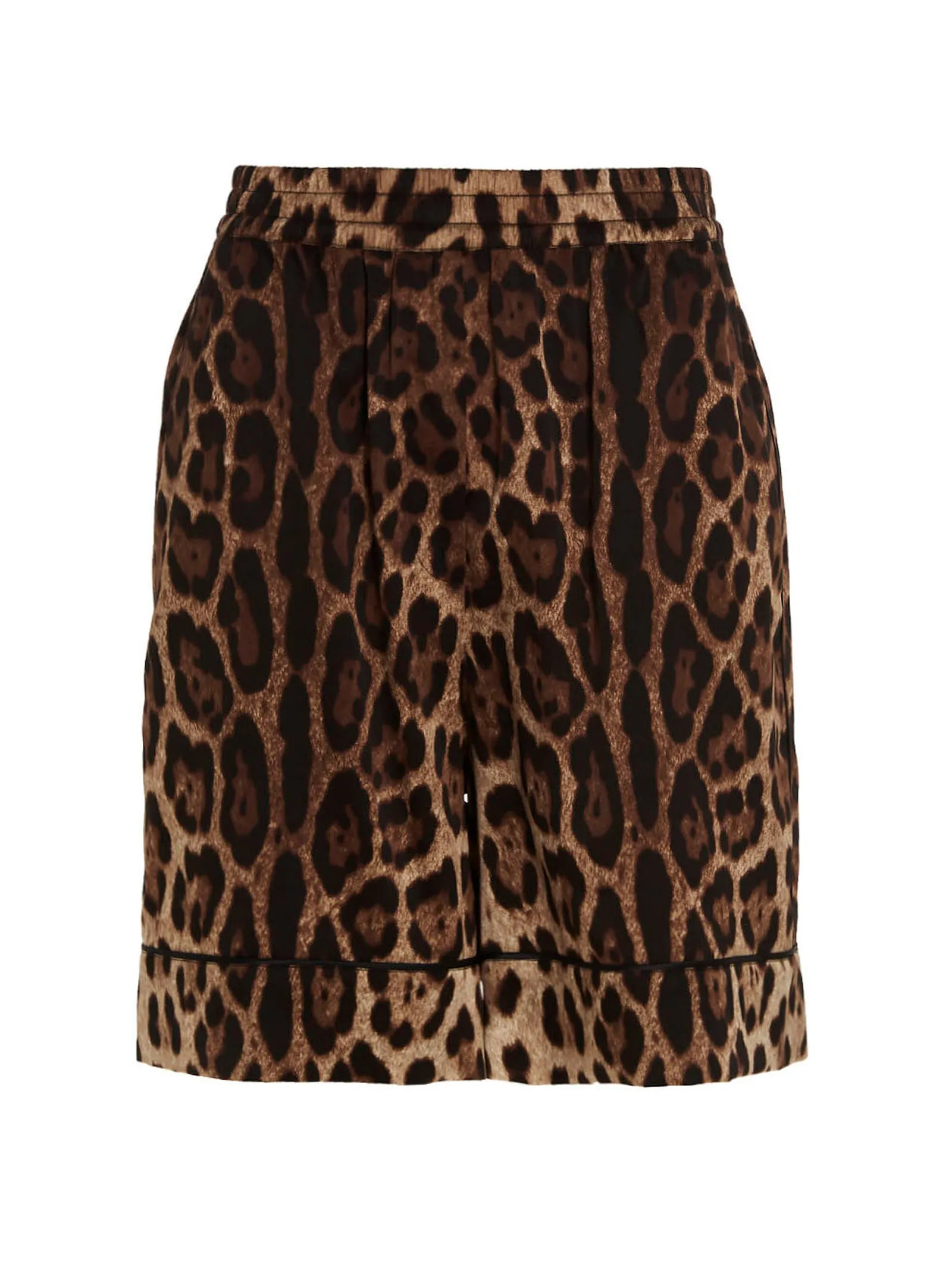 Leopard Shorts Bermuda And Short Brown sold by Wanan Luxury