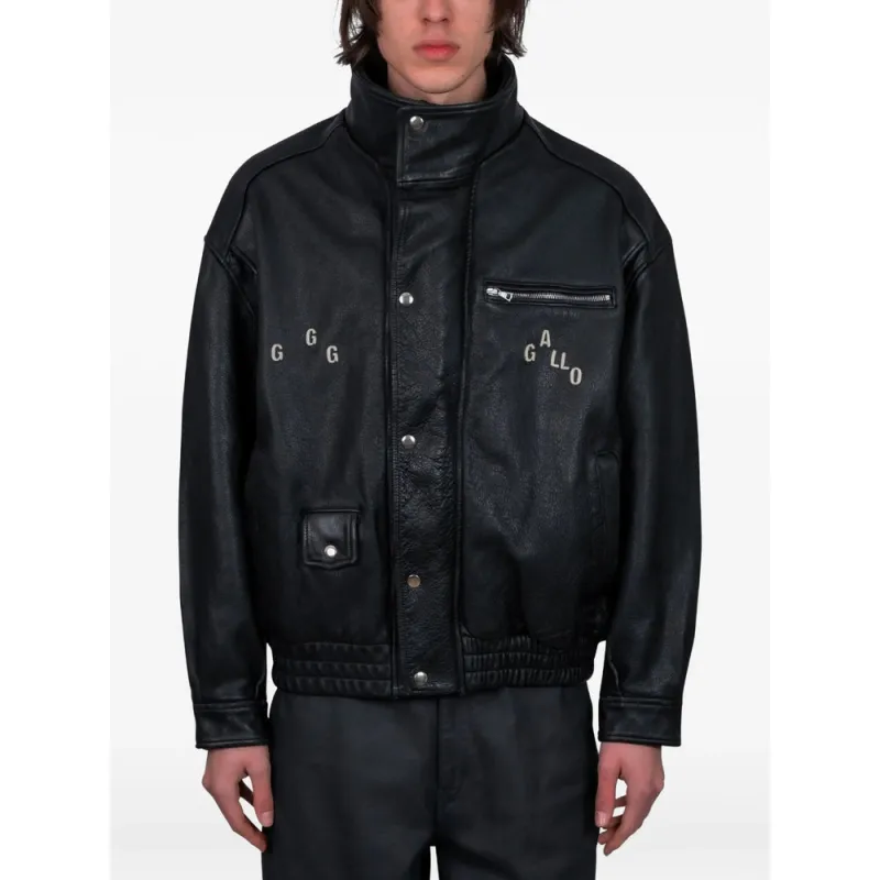 Leather Outerwears Black sold by Wanan Luxury