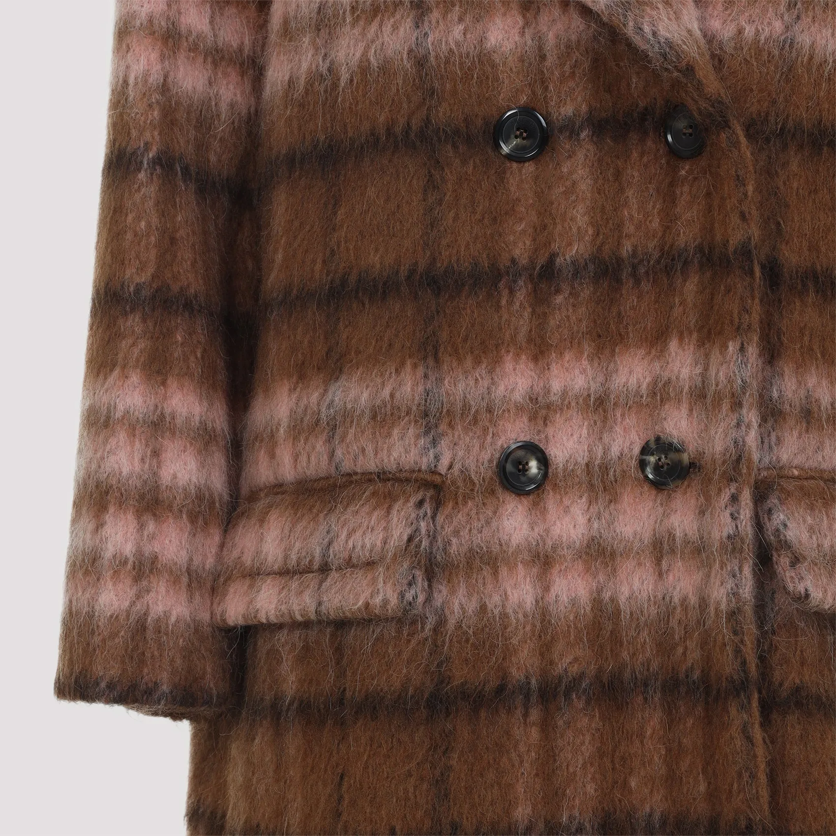 Double Breasted & Peacoat Brown sold by Wanan Luxury product image thumbnail 4