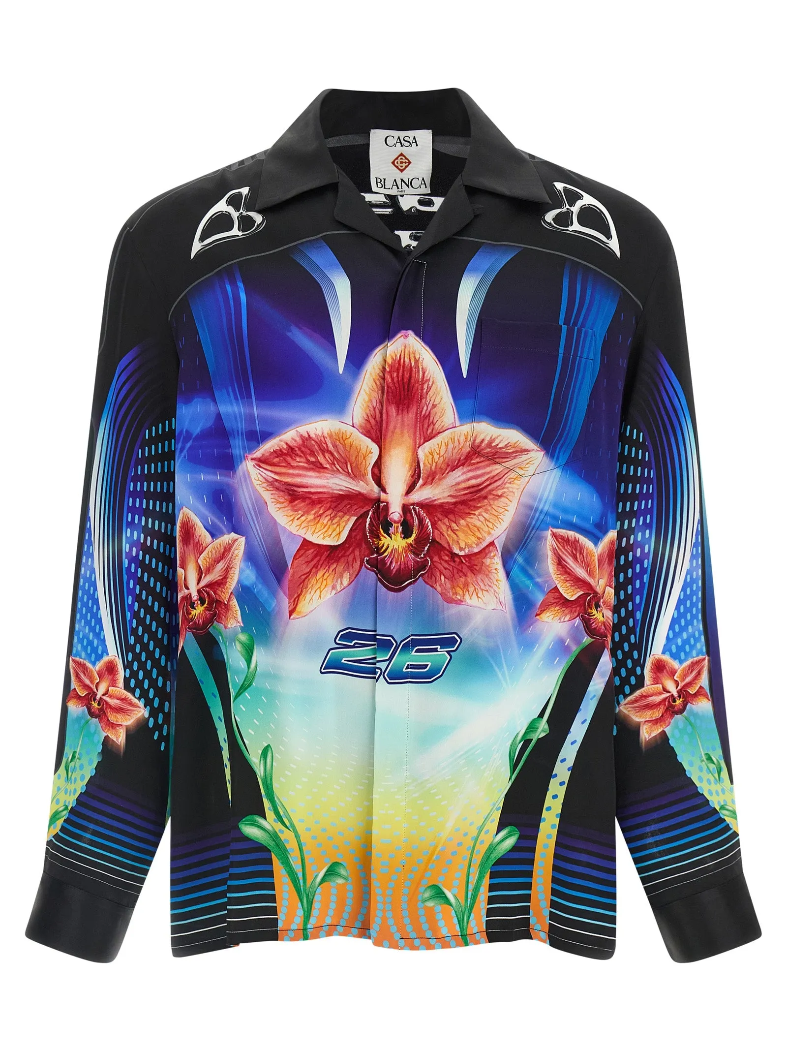 Orchid Racer Shirt And Blouse Multicolor sold by Wanan Luxury
