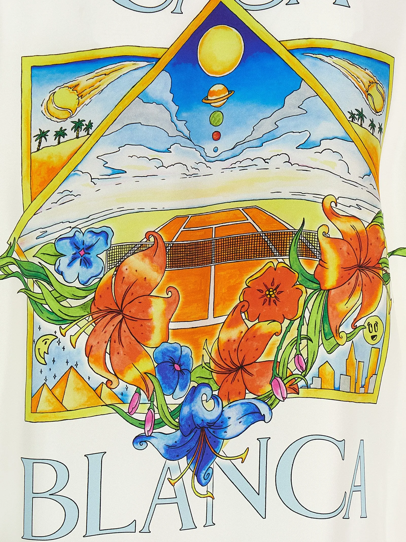 Flower Court Icon Shirt And Blouse Multicolor sold by Wanan Luxury product image thumbnail 4