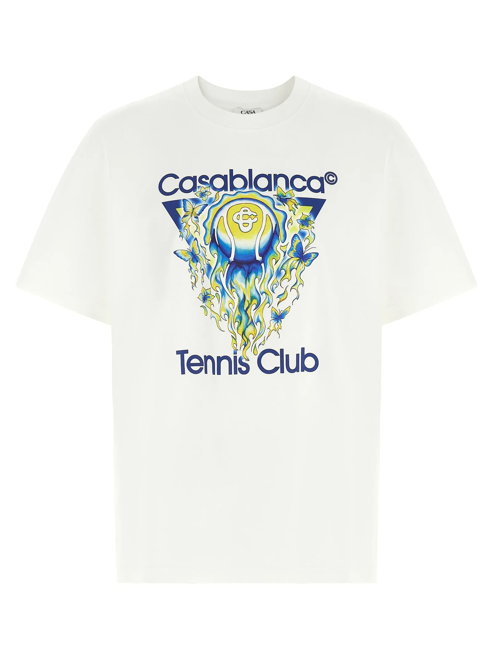 Tennis Club Icon T-Shirt White sold by Wanan Luxury