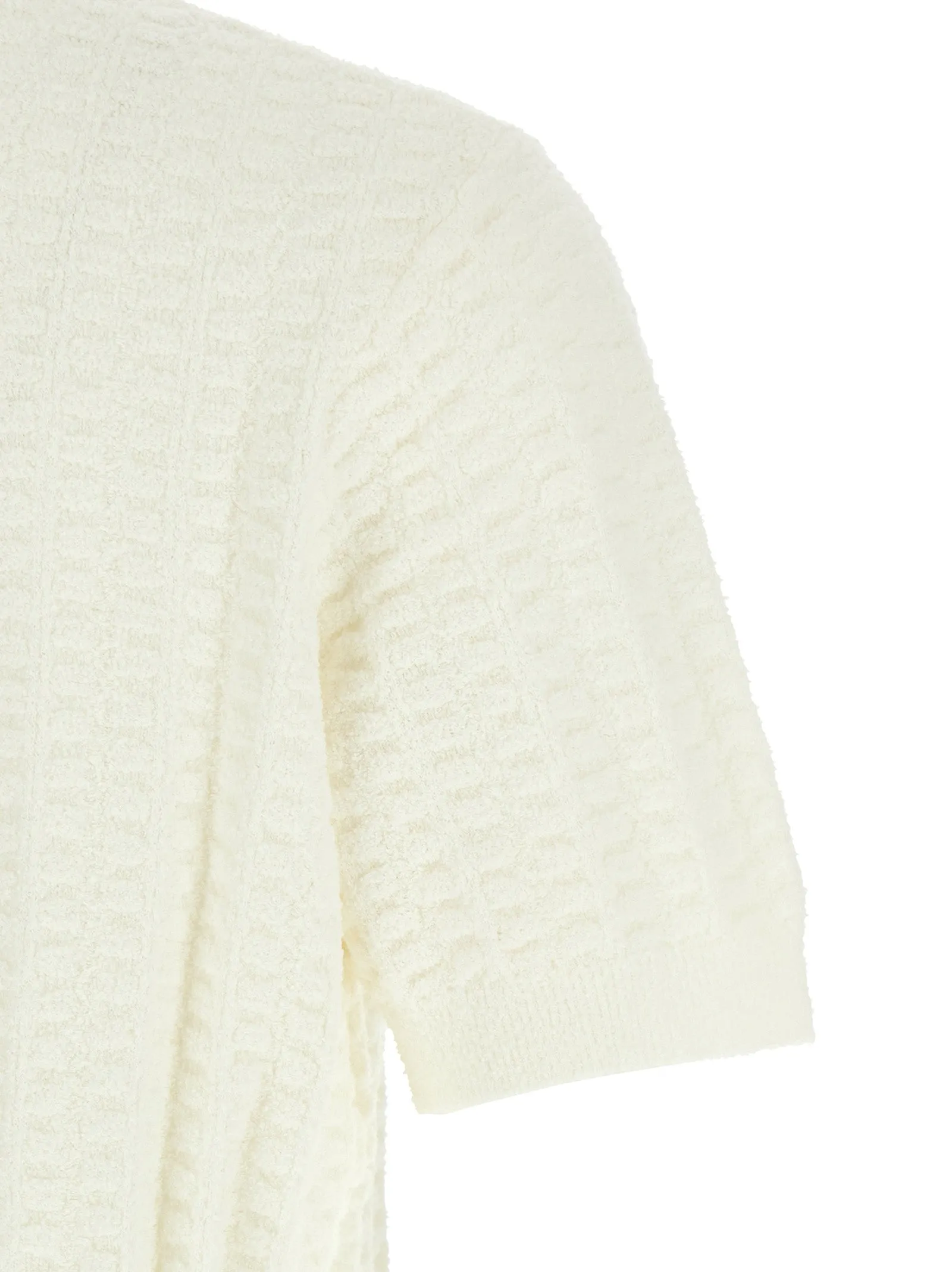 Tennisbouclé Polo White sold by Wanan Luxury product image thumbnail 4