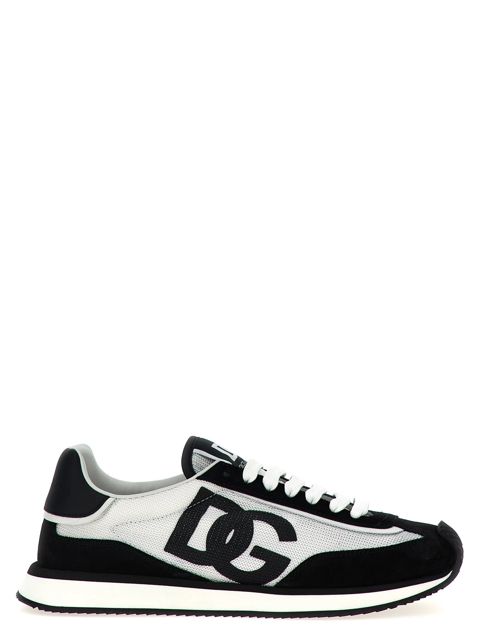 Dg Cushion Sneakers White/Black sold by Wanan Luxury