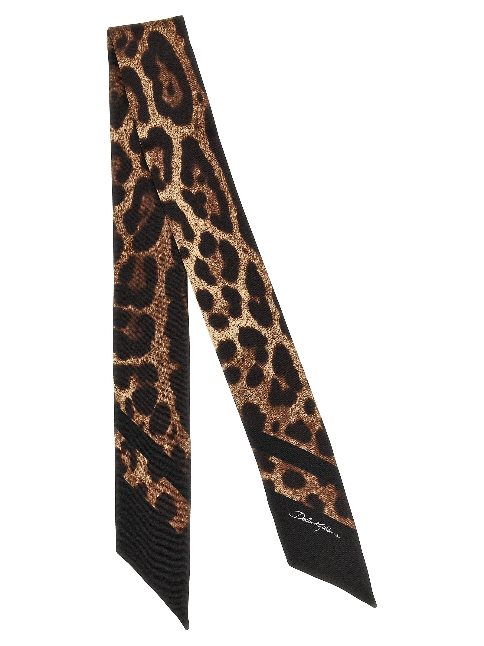 Animal Bandeau Scarves And Foulards Brown sold by Wanan Luxury