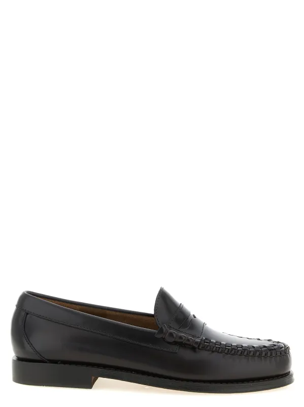 Weejuns Larson Weave Loafers Brown sold by Wanan Luxury
