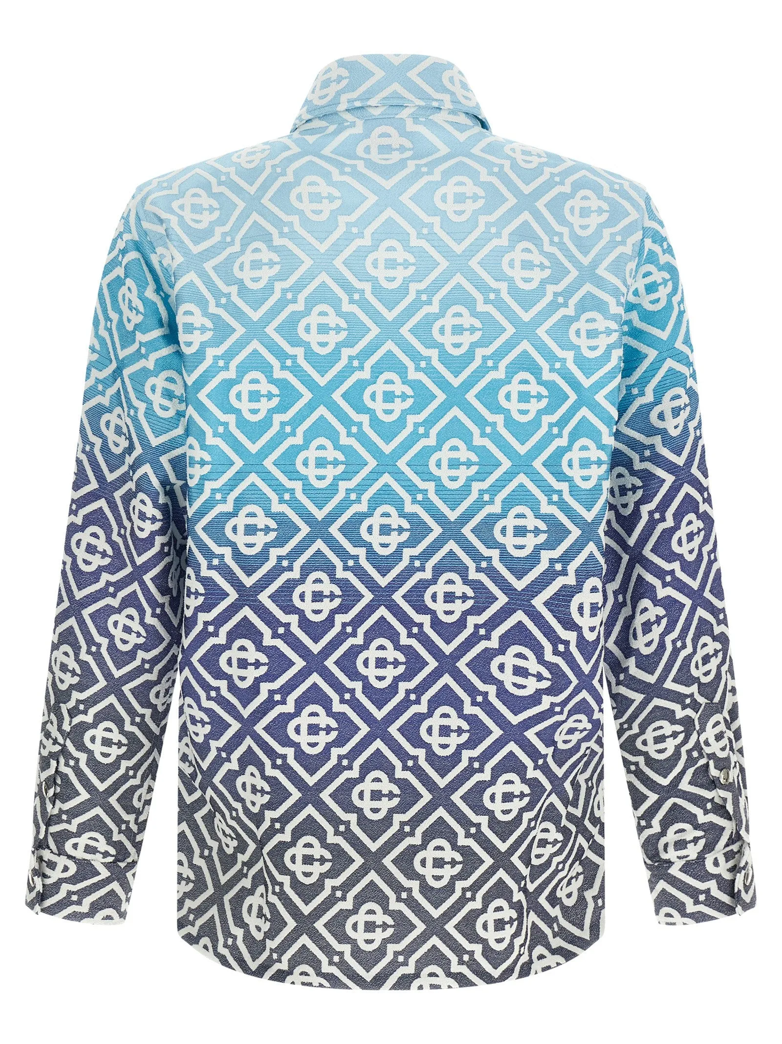 Monogram Gradient Jacquard Puffer Jackets Blue sold by Wanan Luxury product image thumbnail 2