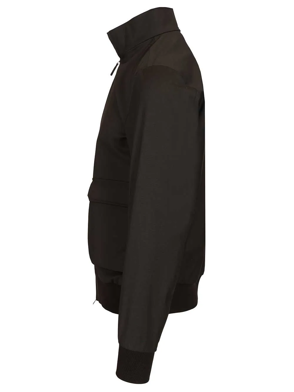 Bomber 3 Layers Wool Storm Loro Piana Jackets Brown sold by Wanan Luxury product image thumbnail 3