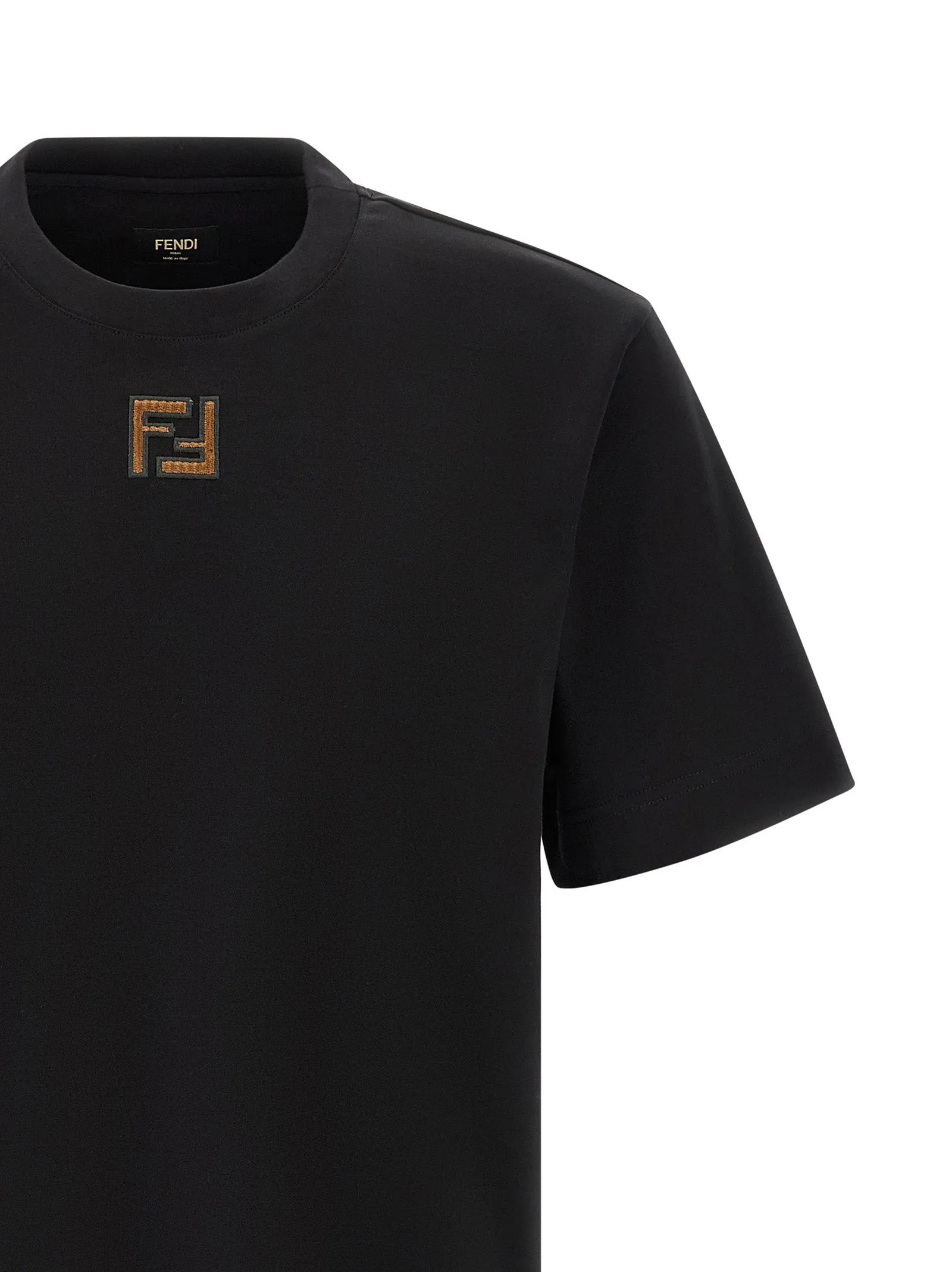 Micro Ff T-Shirt Black sold by Wanan Luxury product image thumbnail 3