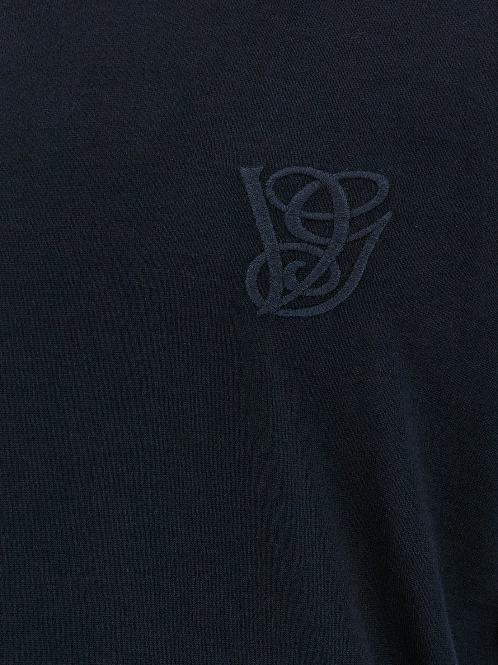 Valentino Garavani Logo Embroidery Sweater Sweaters And Cardigans Blue sold by Wanan Luxury product image thumbnail 4